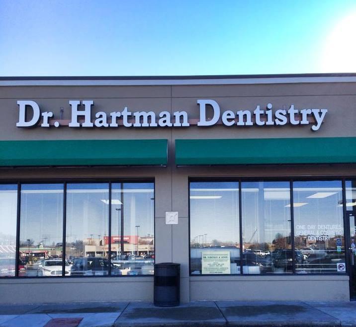 Dr. Hartman Dentistry exterior daytime