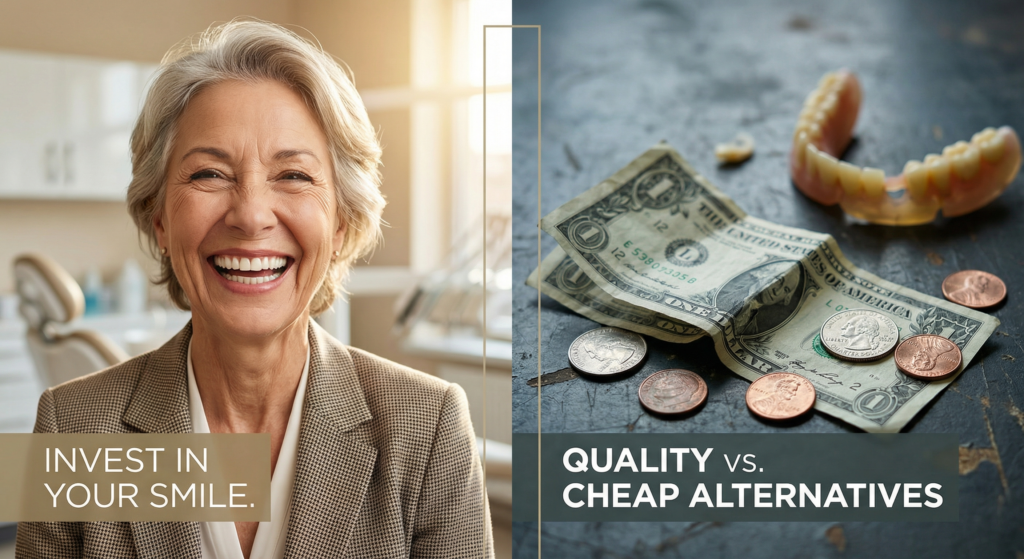 Quality dentures saving patients money over time